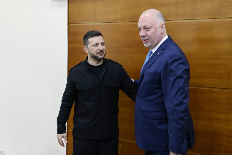 Желязков се срещна със Зеленски