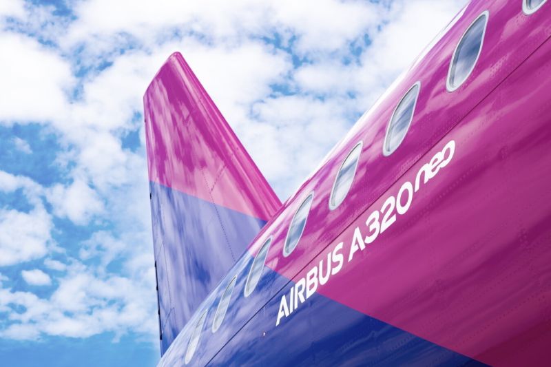 Самолет на WizzAir