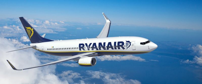 Самолет на Ryanair